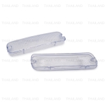 ฝาไฟในกันชน ข้างซ้าย+ขวา 2 ชิ้น สีขาว สำหรับ Isuzu DECA GXZ FXZ 270 320 Truck ปี 1993-2010